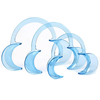 Pack of 3 Dental Cheek Retractors C Shape Mouth Opener Size S, M, L