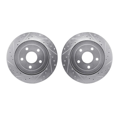 2X Brake Discs Set for Jeep Grand Cherokee (2006–2010) WGPN1-42035