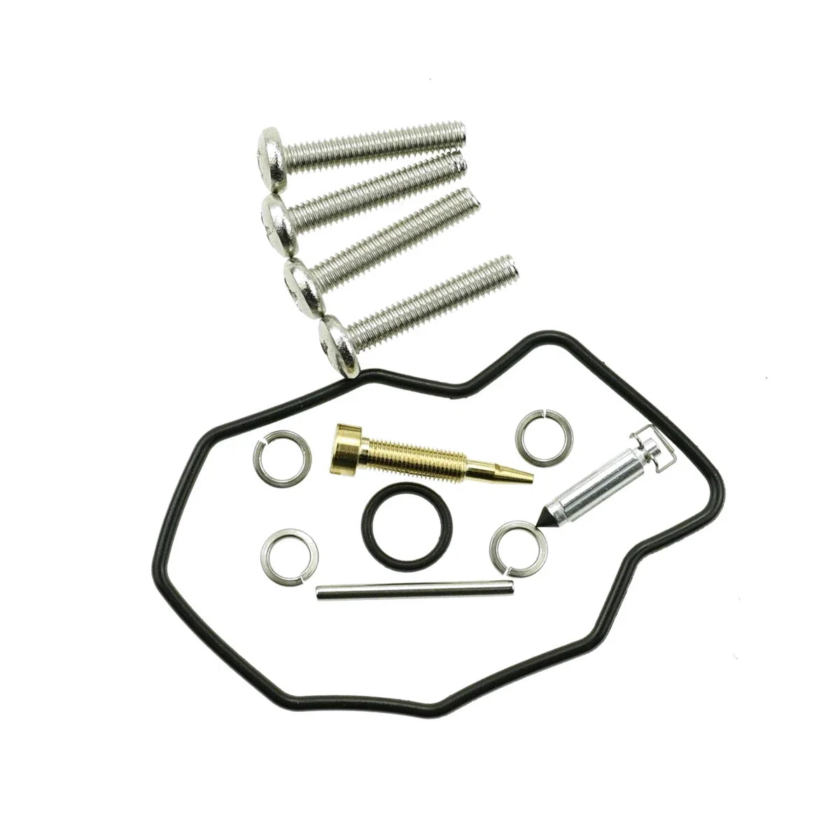 Carburetor Repair Kit for Yamaha 2 Stroke 4HP 5HP Outboard Motor (6E3-W0093-00)