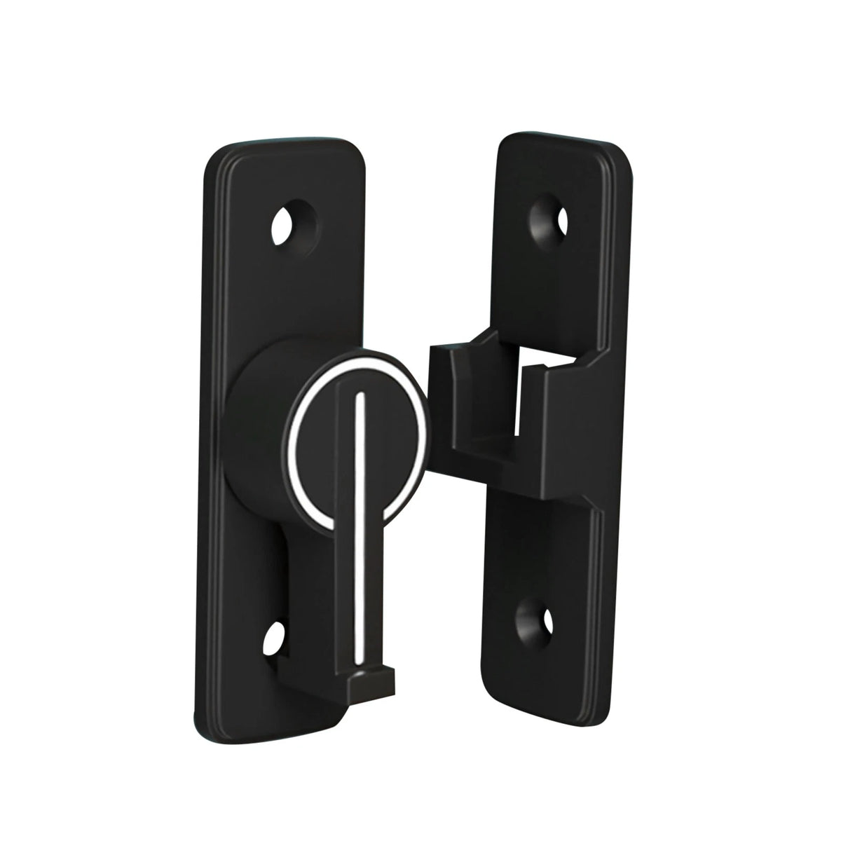 90° Keyless Interior Door Bolt for Room Door Latch