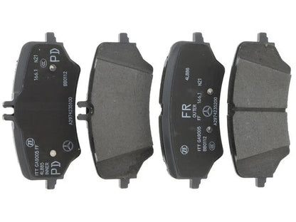 Brake Pad Set Rear for Mercedes EQS 450+ (2022–2024) 48538HQVV
