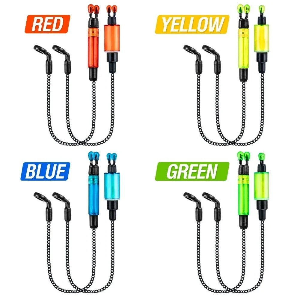 Bite Alarm Indicator for Carp Fishing with Glow Rod Chamber