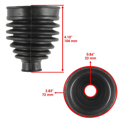 Front Axle Inner Outer CV Boot Kit for Kawasaki Teryx 750 (2009–2013) BO162+BO163