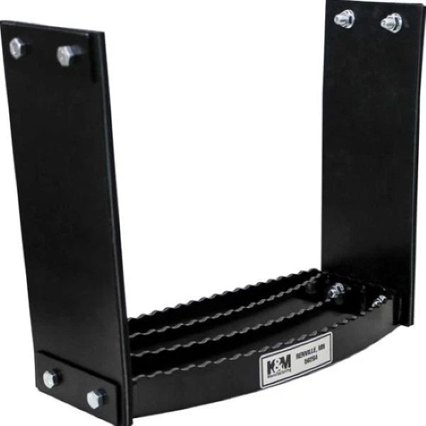 Flexible Step Kit for Universal Fit Tractor (Black Powder Coat)