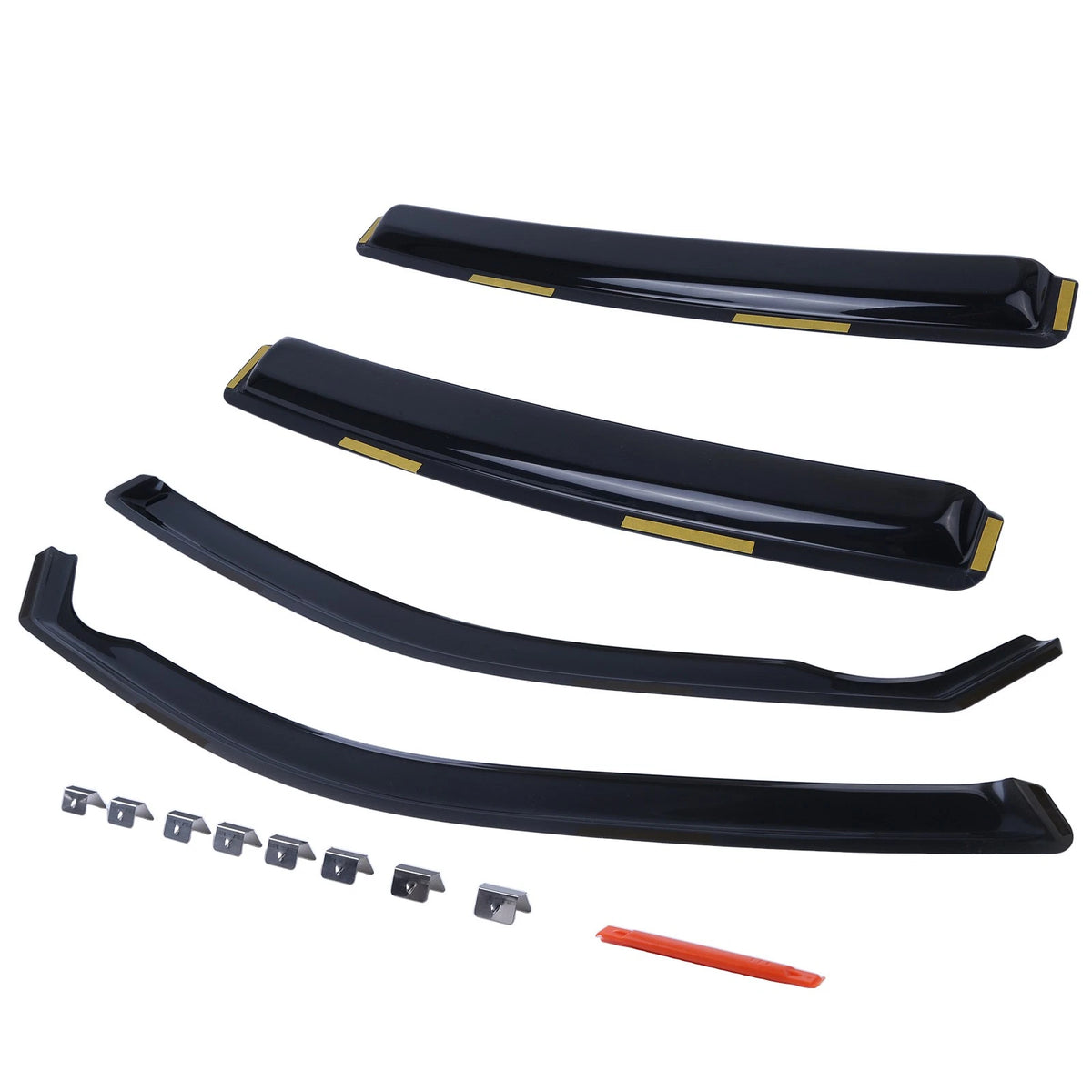 4Pcs Vent Visors for Dodge Charger (2011–2023) Rain Guard Wind Deflectors