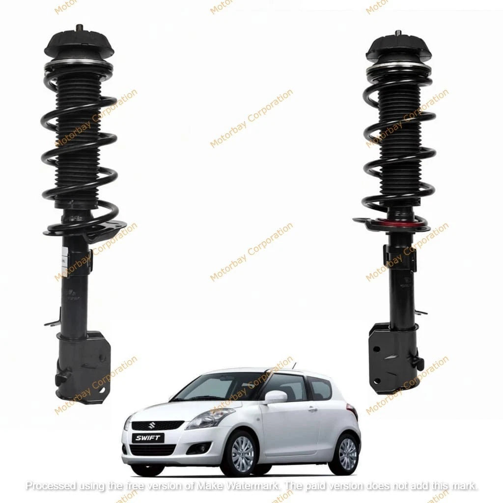 Front Pair Complete Struts & Coil Spring for Suzuki Swift (2011–2016) 41068M75L50, 41069M75L50