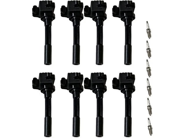 Ignition Coil Set with Spark Plugs for Isuzu Trooper (1998–1999) 38671QXVV