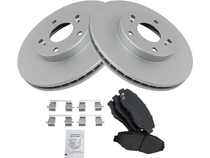 Brake Pad and Rotor Kit for Acura ILX (2013–2015) 33736XFKY