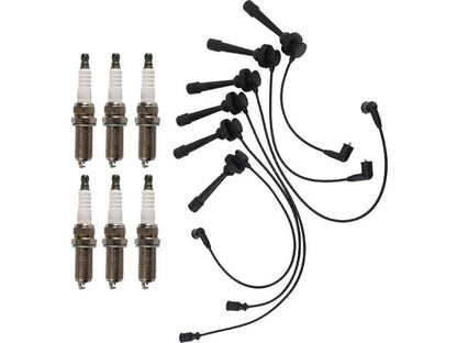 Spark Plug Wire Set with Spark Plugs for Mitsubishi Montero Sport (76876PMZR)