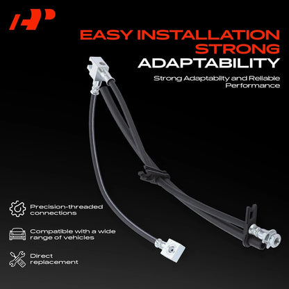Rear Left Brake Hydraulic Hose for Ford E-150 E-450 (2007–2014) 6C2Z2A442CB, 2202991