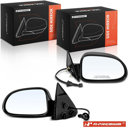 Pair Power Side Mirrors for Dodge Durango Dakota (2001–2004)