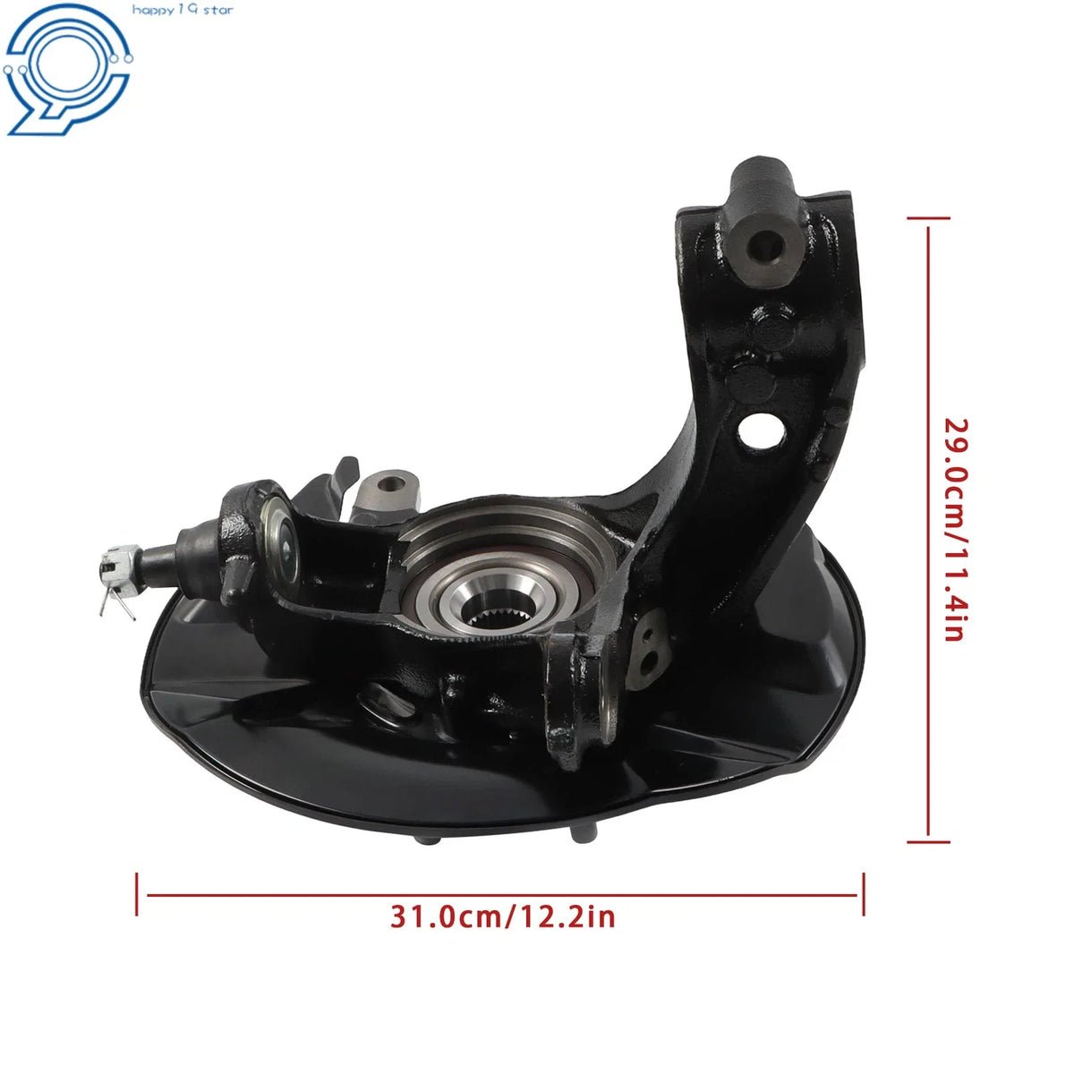 Front Right Steering Knuckle & Wheel Hub Bearing Assembly for Honda Accord (2013–2017)