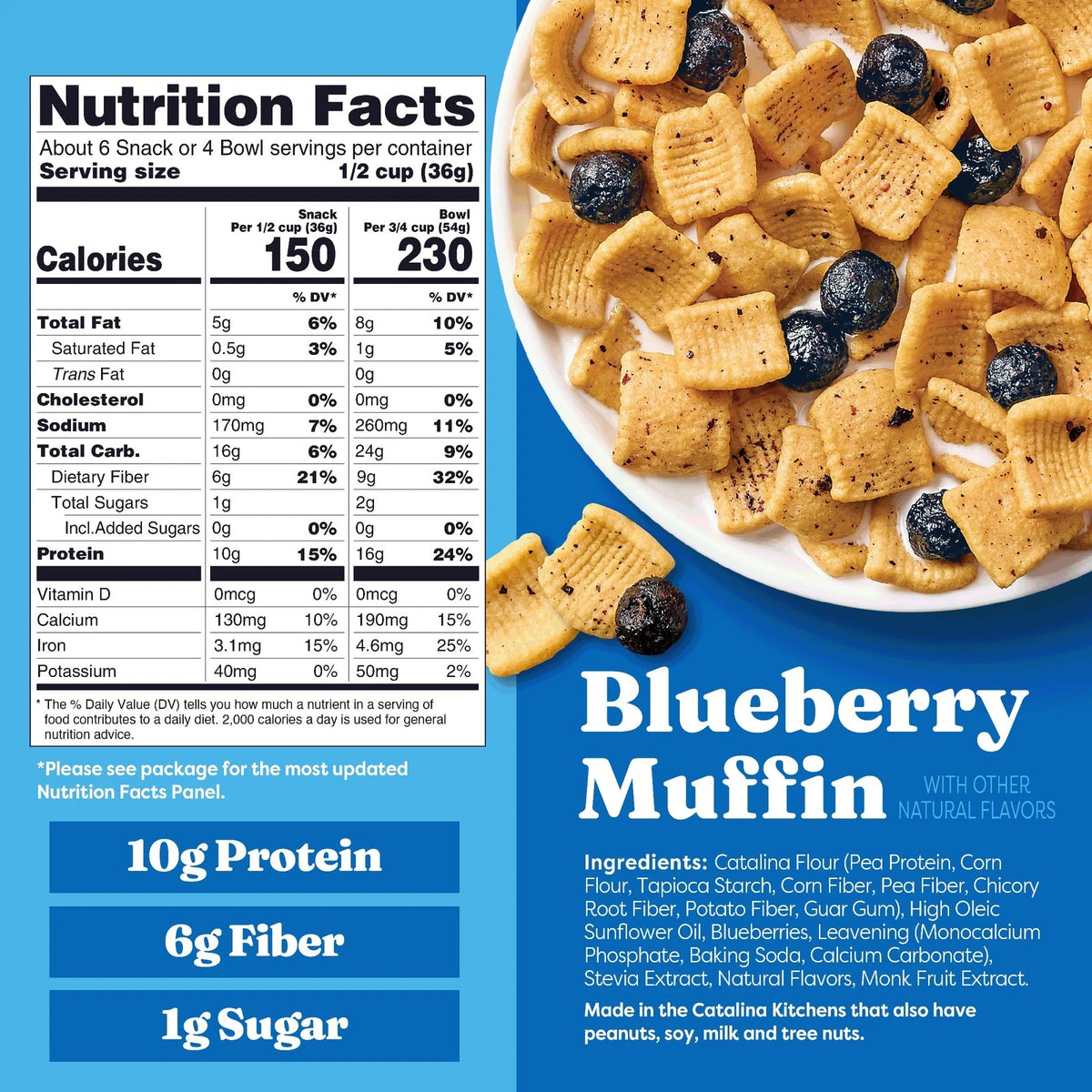 Catalina Crunch Protein Cereal for Sugar Free Breakfast (Standard)