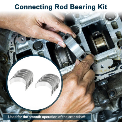 Set of 12 Connecting Rod Bearings for Mercedes-Benz (A2720300060)