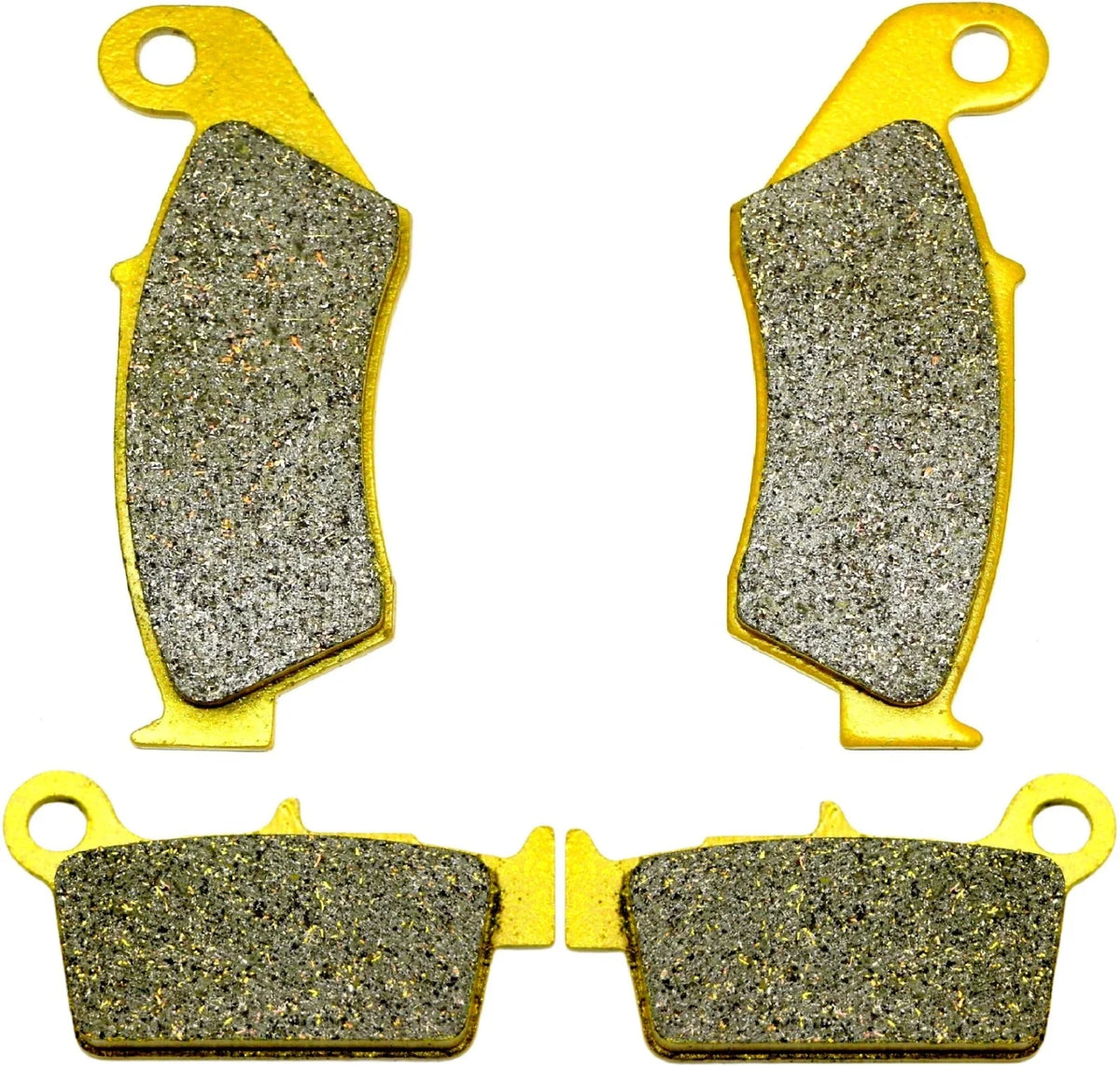Set of 2 Front Rear Brake Pads for Suzuki RM125 RM250 (1996–2008)