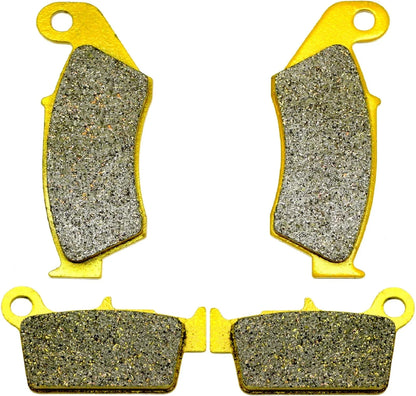 Set of 2 Front Rear Brake Pads for Suzuki RM125 RM250 (1996–2008)