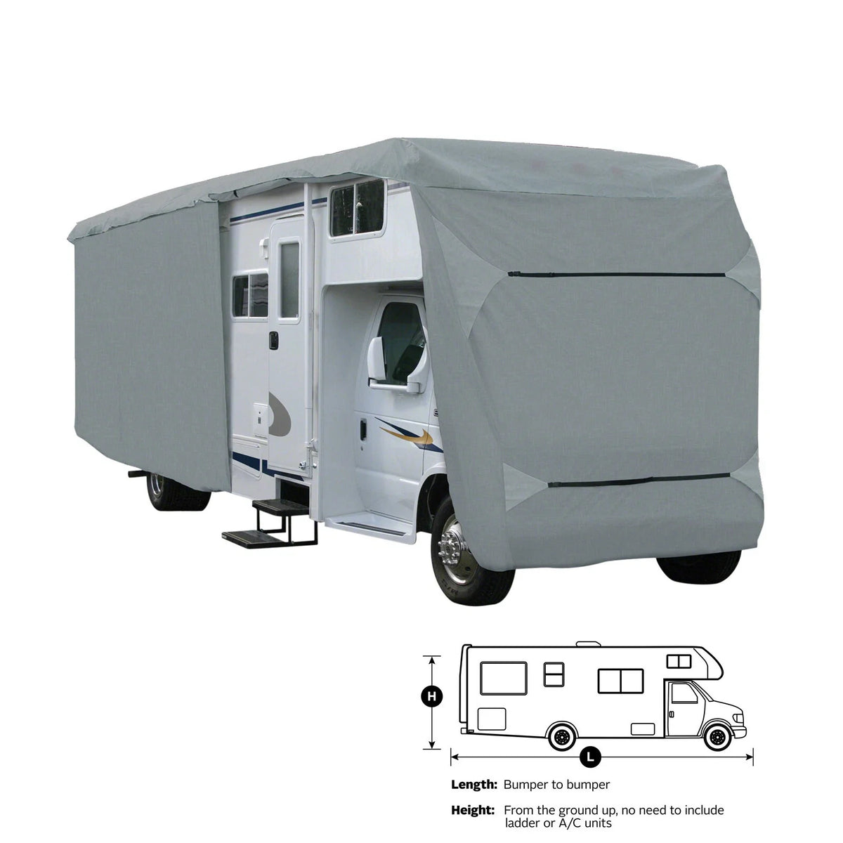 Thor Quantum PD31 Storage Cover for Class C RV Motorhome (Heavy Duty, Waterproof)