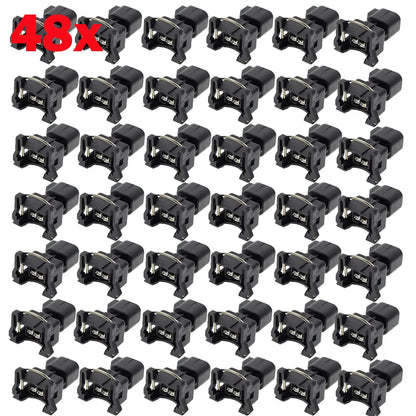 48X Fuel Injector Connector Adapter for EV6 to EV1 USCAR LS2 LS3 LSX