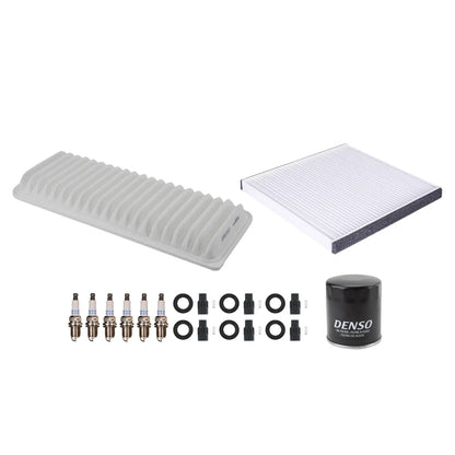 Denso Tune Up Kit 6 Spark Plugs & Boots for RX400h (2006–2008)