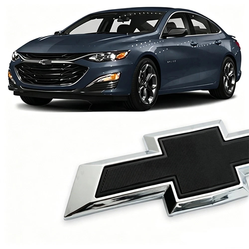Front Grille Bowtie Emblem Black Chrome for Malibu (2017–2018) 23125928