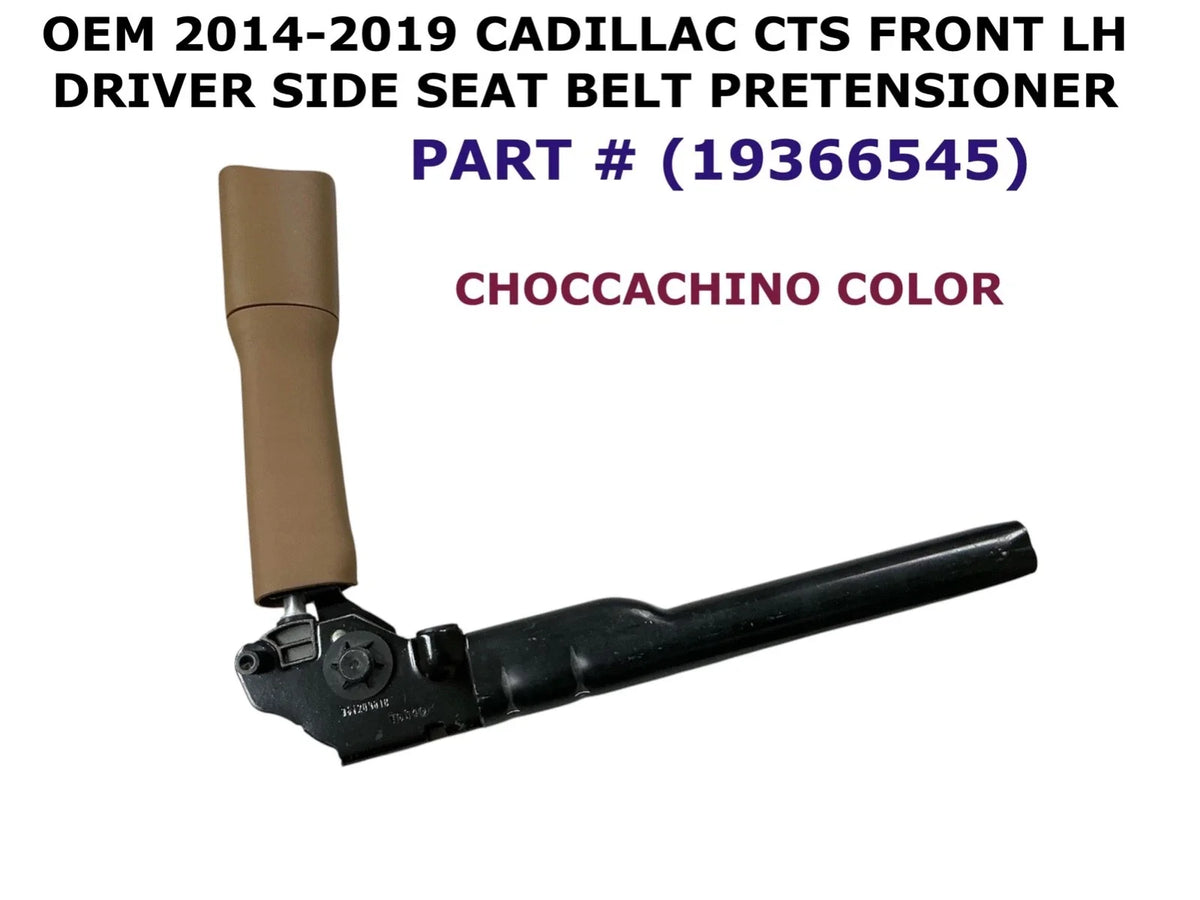 Front Left Seat Belt Pretensioner for Cadillac CTS (2014–2019) CHOCCACHINO