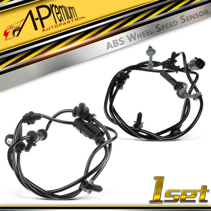 2X Rear ABS Wheel Speed Sensors for Ford Edge, Lincoln MKX (2011–2013)