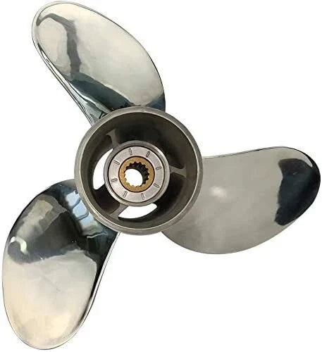 14X15 Stainless Boat Propeller for Suzuki 50-140HP (RH 990C0-00610-15P)