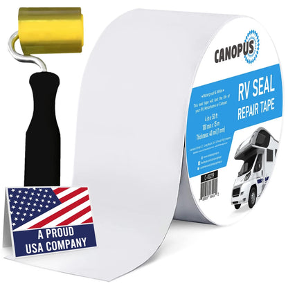 4 Inch x 50 Feet RV Sealant Tape for Roof Patch Repair