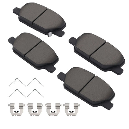 4X Rear Ceramic Brake Pads Kit for Hyundai Palisade (2020–2025) P2199