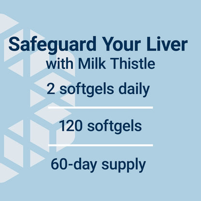 Life Extension Advanced Milk Thistle for Liver Support 120 Count