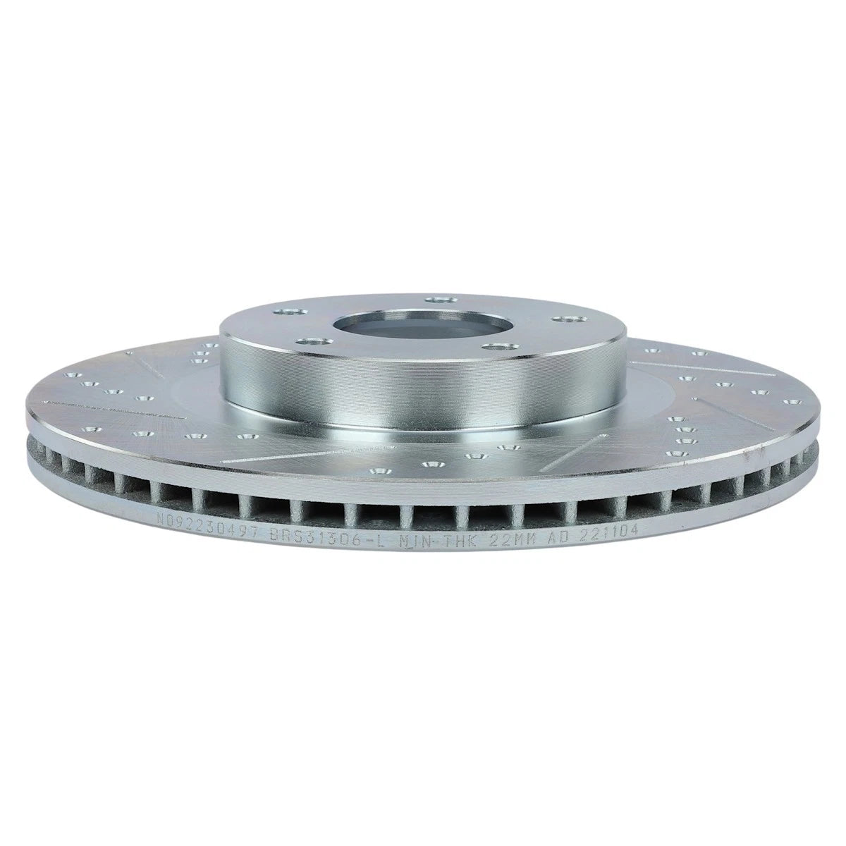 2X Brake Discs Front for Nissan Altima INFINITI I35 Maxima (2002–2003) 17983884, S31306, BD125799E