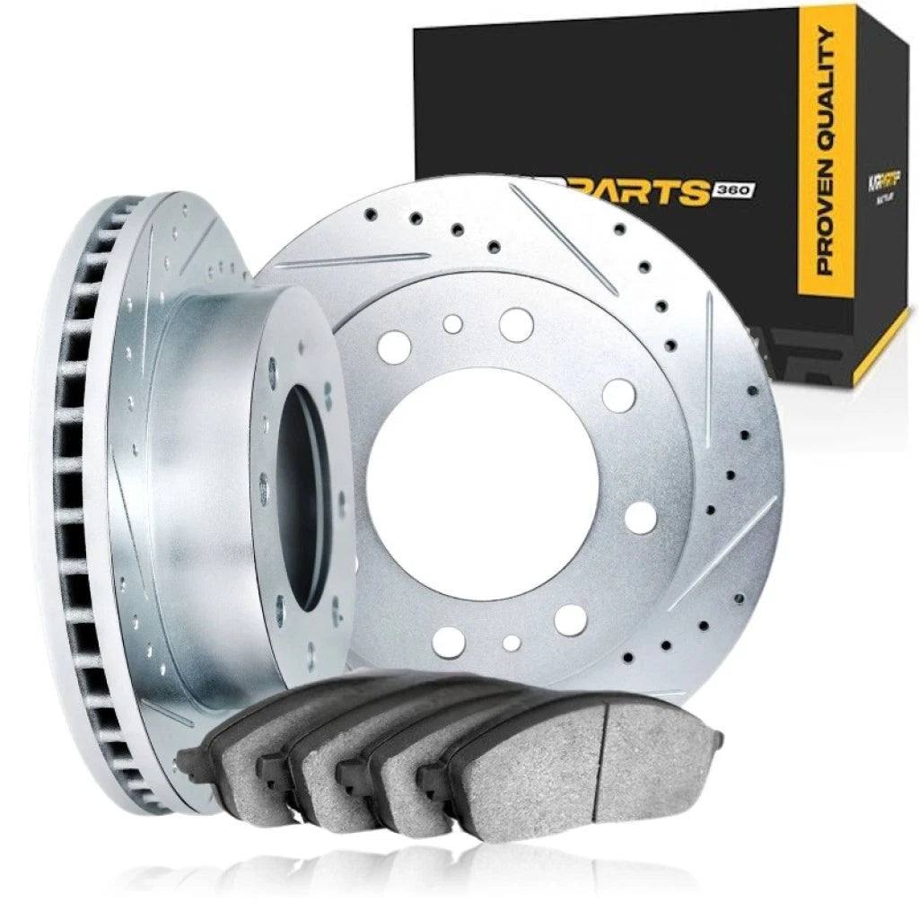 Brake Rotor Set Front for Chevy Suburban 2500 (2000–2013) ALX-PAU-DF-7412-48025-CLA4