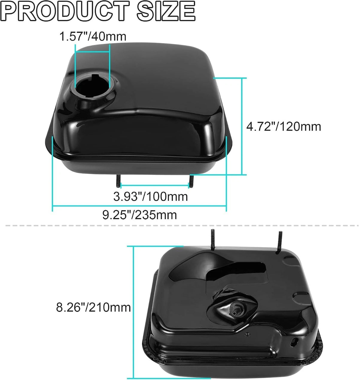 Gas Fuel Tank for Predator 212 196cc Coleman CT200U BT200X KT196
