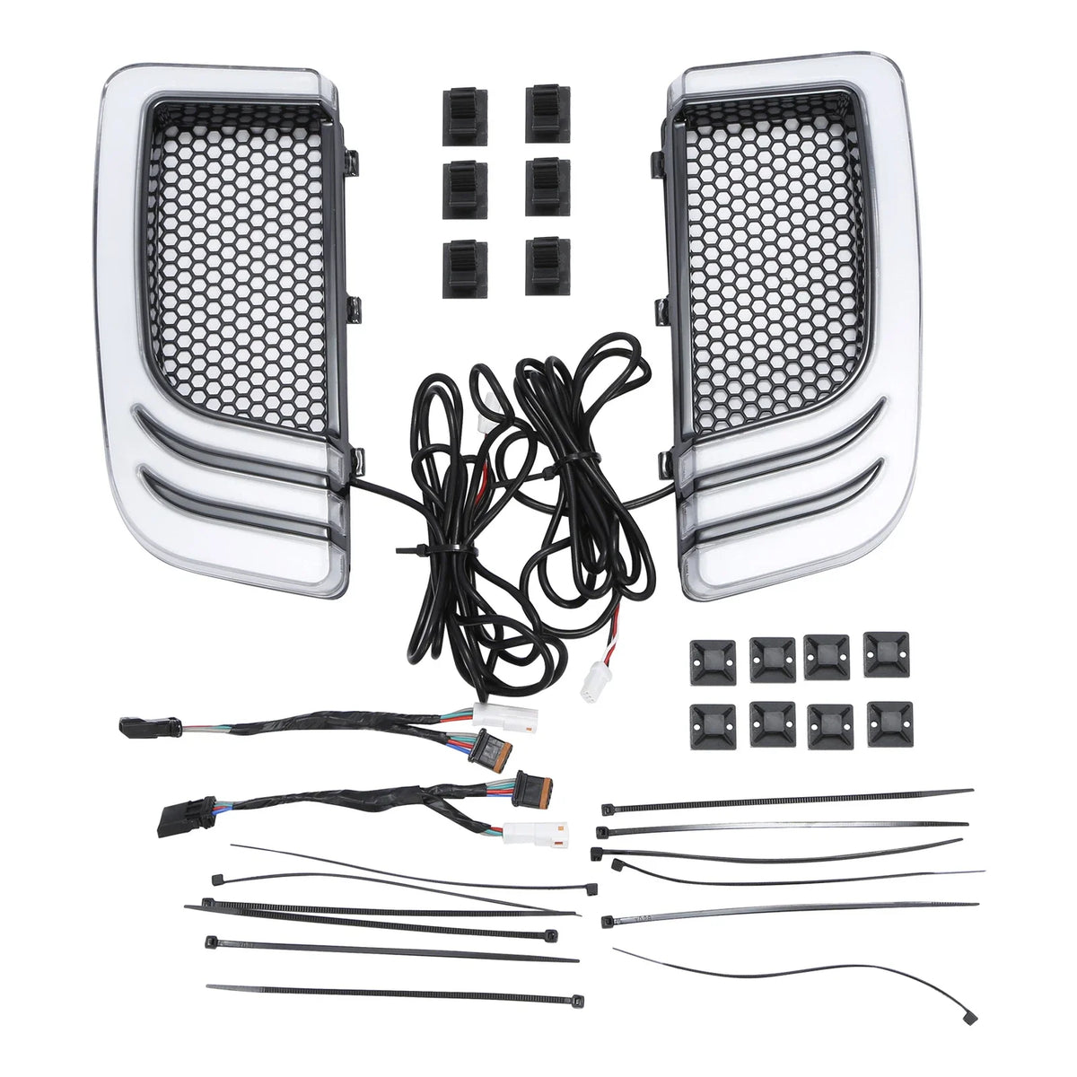 LED Fairing Lower Grills Turn Signals for Harley Electra Road Glide (2014–2024)