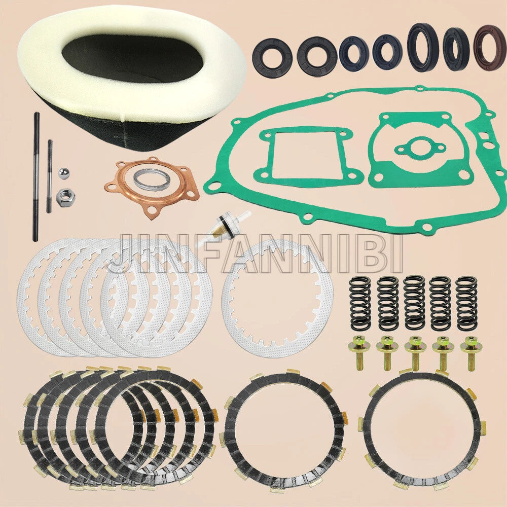 Clutch Friction Plates Kit for Yamaha Blaster 200 (1988–2006) 1HX-16331-00-00, 1V1-16324-00-00