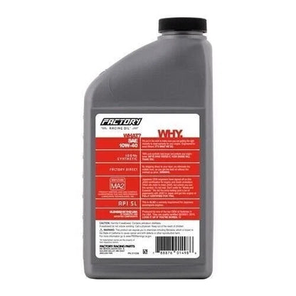 3Qt Oil Change Kit 10W40 for Kawasaki KLE250 (1993–2003)