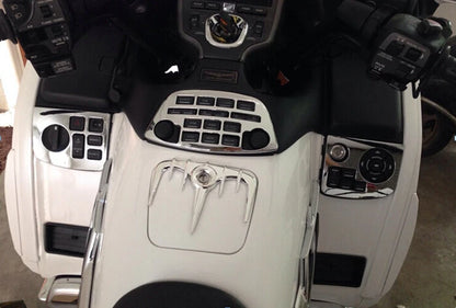Chrome Fairing Left Side Control Accent for Honda GL1800 (2001–2011) M549-A036-Chrome