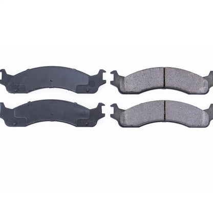 2X Powerstop Brake Pad Sets 16-655 for Ford E-250 E-350 (1995–1996)
