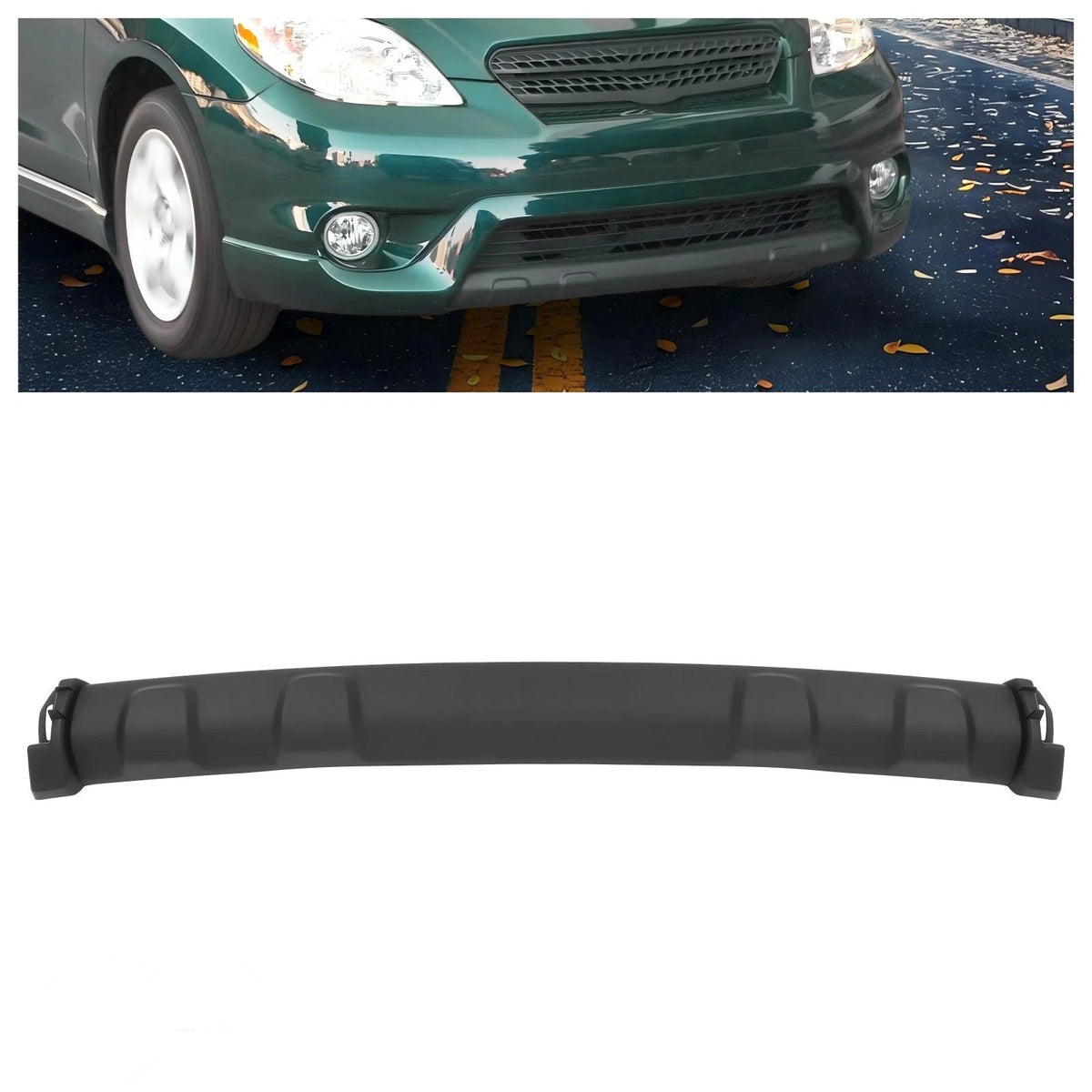 Front Bumper Center Lower Valance for Toyota Matrix XR XRS (2003–2004) #7608202900, TO1093105