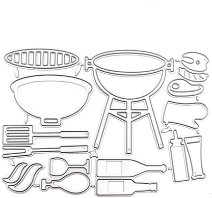 Metal Cutting Die Template for Crafts