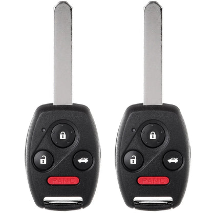 2X Keyless Entry Remote Control Key Fob for Honda Accord (2003–2006)