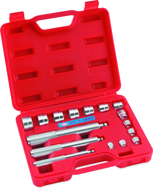 16-Piece Bearing Race and Seal Driver Set for Powersports Vehicles