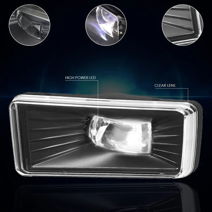High-Power LED Fog Lights for Chevy Silverado 2500HD (2007–2014)