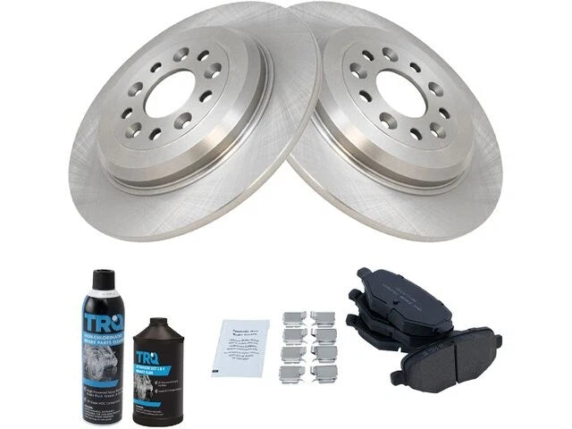 Brake Pad and Rotor Kit for Lincoln MKS (2009–2012) 21618QNJN