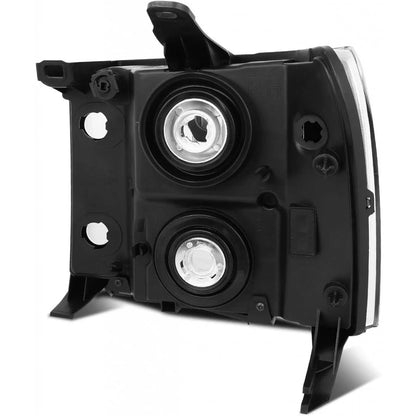 Headlight Assembly Pair for GMC Sierra 1500 (2007) PLX-M0-20-6820-00-1-CL360A1, GM2502283, GM2503283