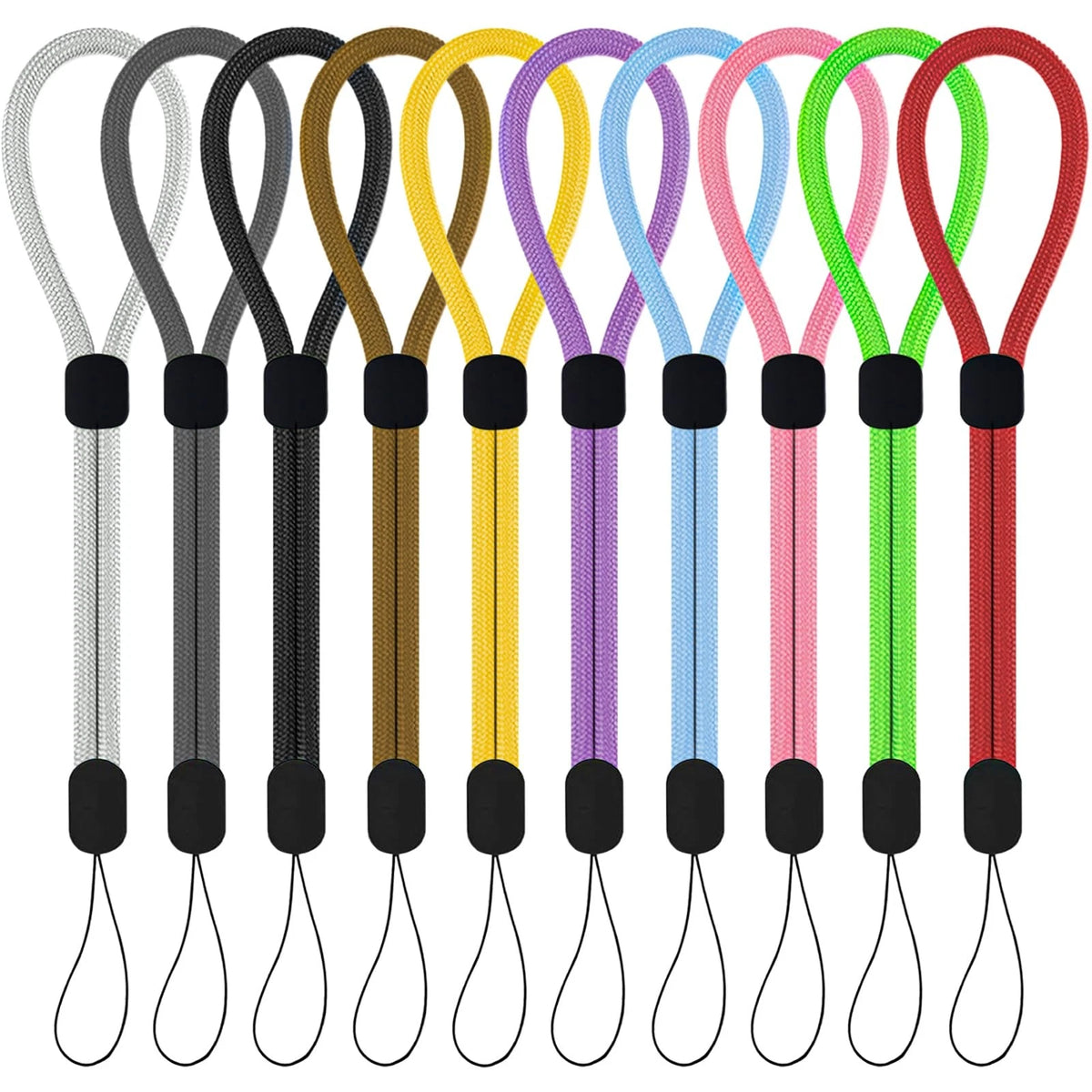 10Pcs Adjustable Wrist Strap Lanyard for Phone