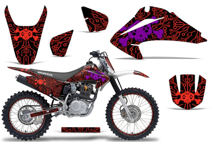 Graphic Stickers + RIM Decals for Honda CRF150F CRF230F (2003–2007)