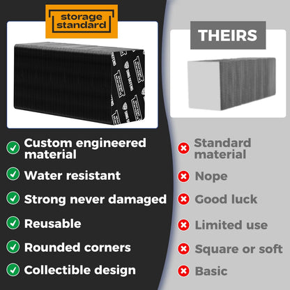 110-Pack Trading Card Protectors for Various Cards (3.5 x 4.5 Inch)