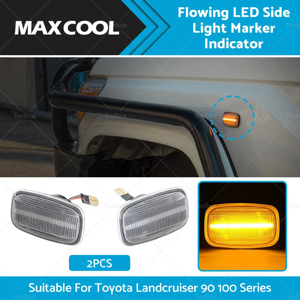 LED Side Marker Light for Toyota Landcruiser 90 100 Series (1996-2007)