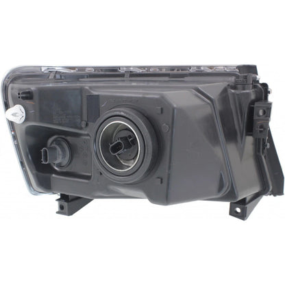 Headlight Assembly for Dodge Dakota (2008–2011) - Driver Side, Chrome, LLX-CH2518128C-CL360A70, CH2518128